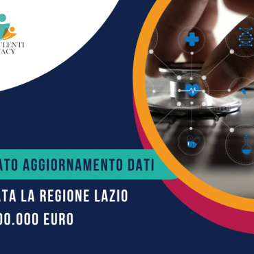 Regione Lazio sanzionata: piattaforma Asl presenta dati non aggiornati